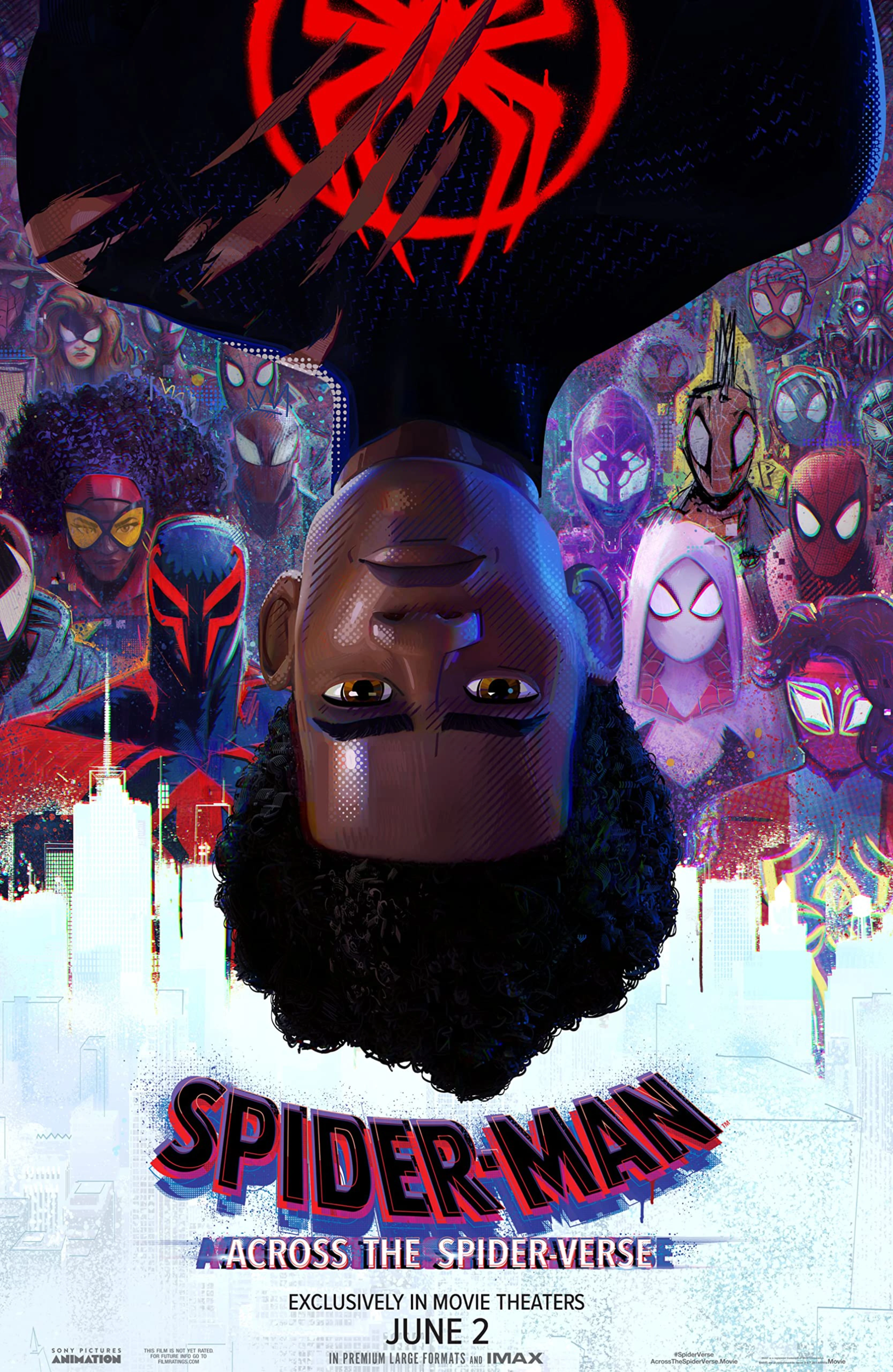 affiche spider verse