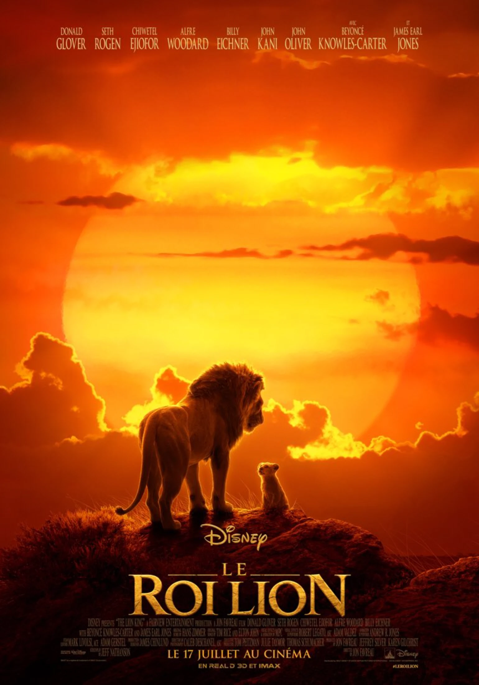 affiche le roi lion